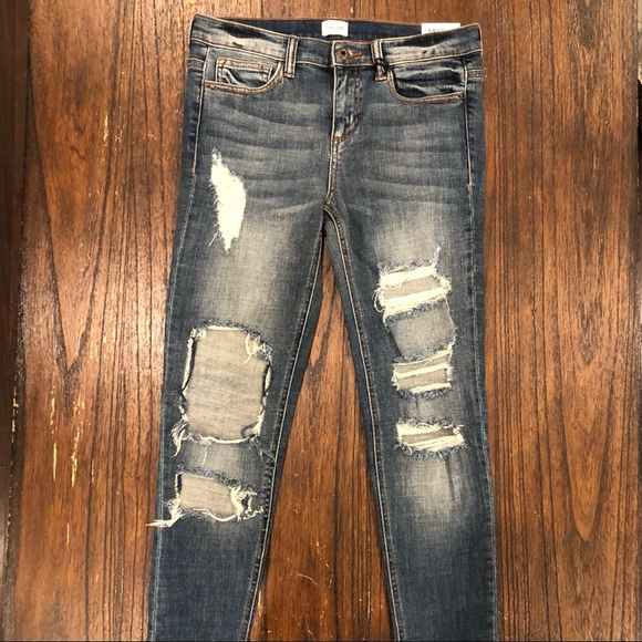 Sneak Peek Mid Rise Jeans - Picture 3 of 16